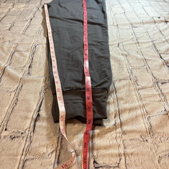 🩶 Grey Loungewear Joggers – Elastic Waist, Drawstring, Size Large - Picture 2 of 6